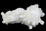 Stilbite and Apophyllite Crystals on Mordenite - India #168739-1